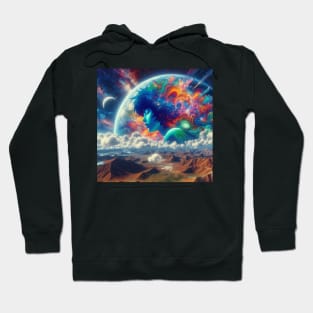 anime nature mix up Hoodie